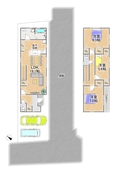 豊中市千成町１丁目の新築一戸建