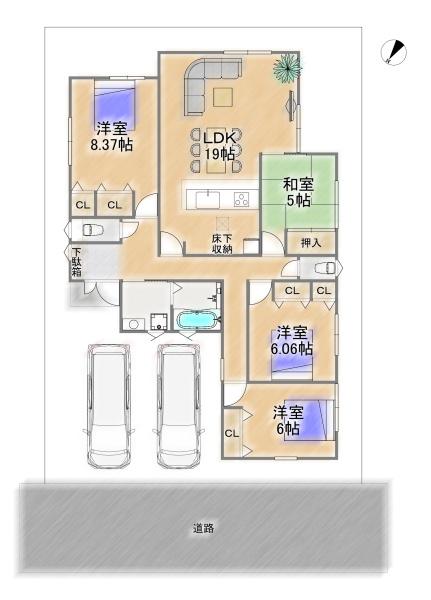 川西市水明台３丁目の中古一戸建