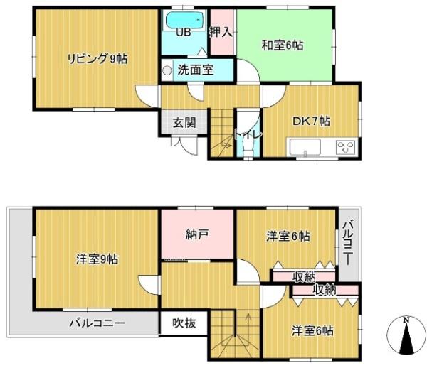 吹田市尺谷の中古一戸建