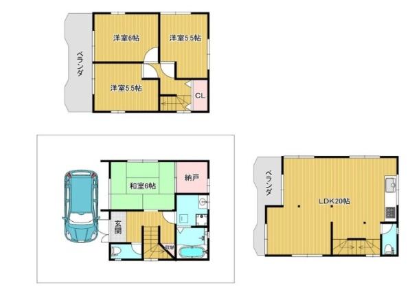 吹田市内本町３丁目の中古一戸建て