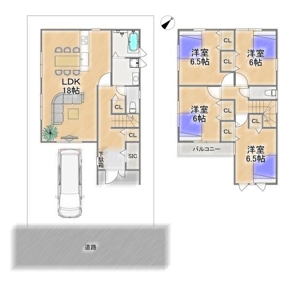 池田市畑１丁目の新築一戸建