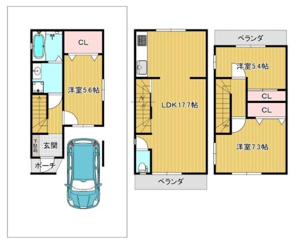 豊中市服部南町５丁目の中古一戸建て