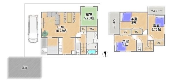 摂津市新在家１丁目の中古一戸建て