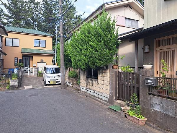 川越市笠幡建築条件無し売地