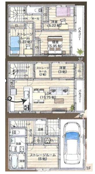 川越市旭町３丁目の新築一戸建