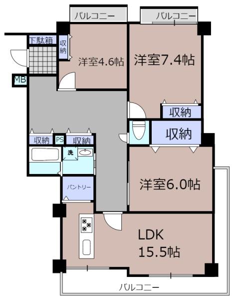 朝日センチュリーみずほ台Ｄ棟