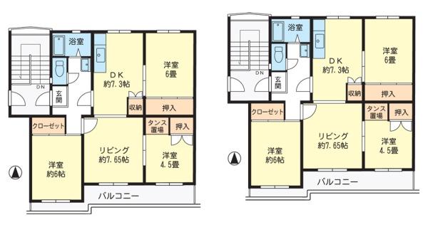 川越南古谷団地２号棟