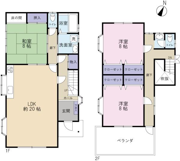 川越市稲荷町中古一戸建て住宅