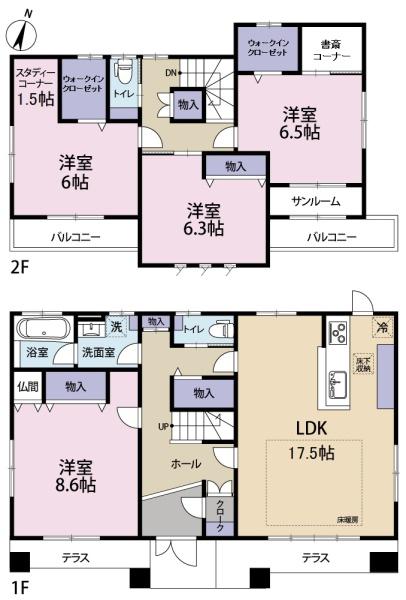 川越市大字山田の中古一戸建