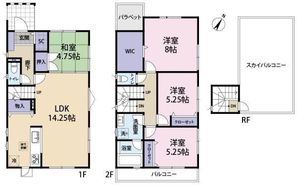 川越市川鶴１丁目の中古一戸建