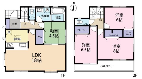 川越市砂新田築浅中古一戸建て住宅