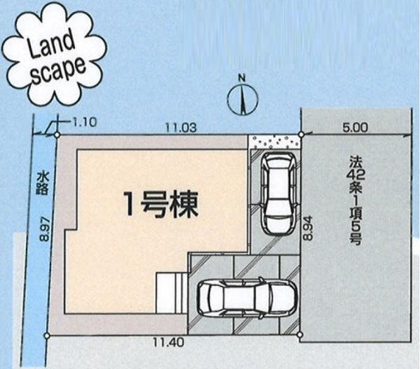 川越市仙波町３丁目の新築一戸建