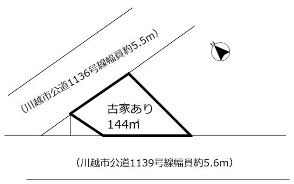 川越市氷川町の売土地