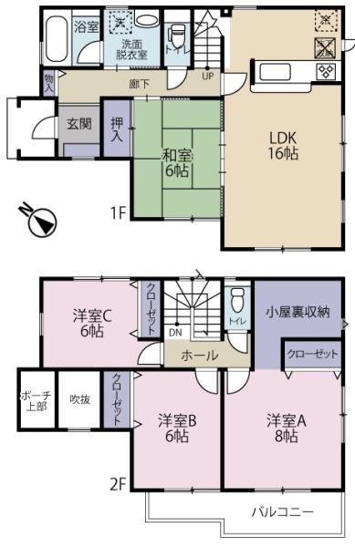 川越市大字今福の中古一戸建て
