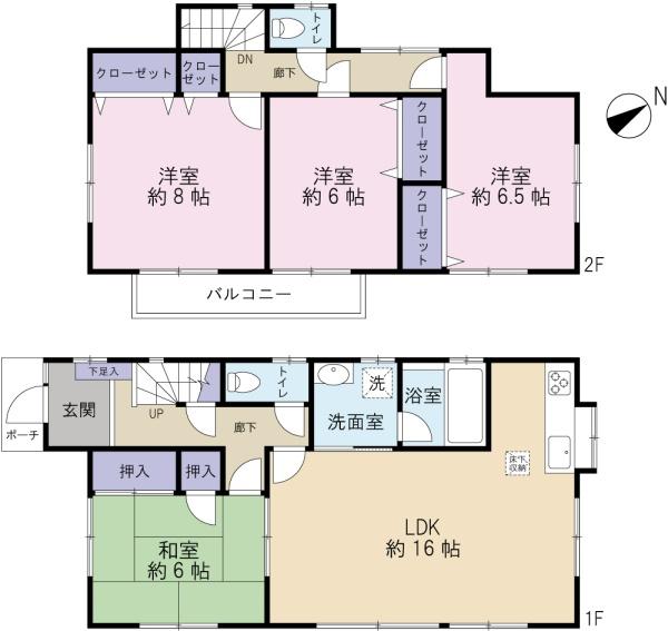 川越市大字福田の中古一戸建て