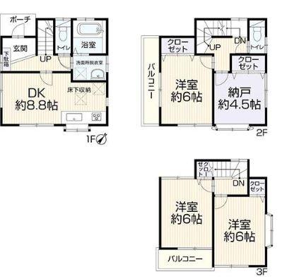ふじみ野市西鶴ケ岡２丁目の中古一戸建て