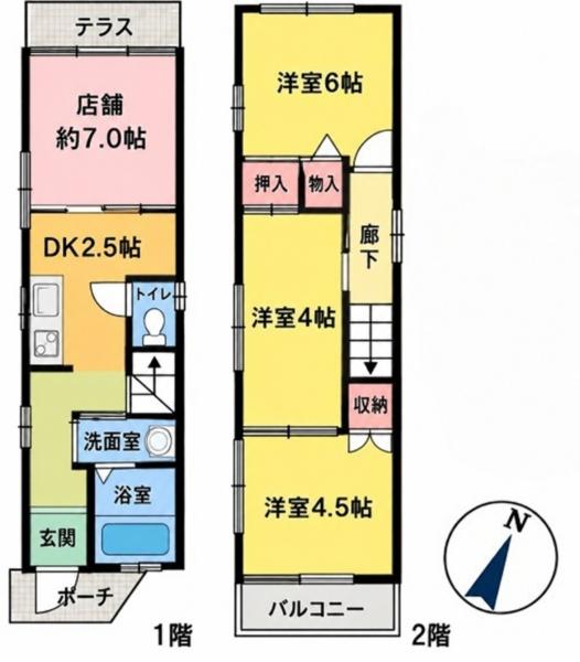 川越市東田町の中古一戸建て