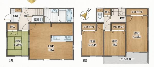 川越市大字今福の中古一戸建