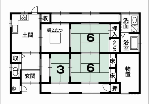 船井郡京丹波町本庄福安の中古一戸建