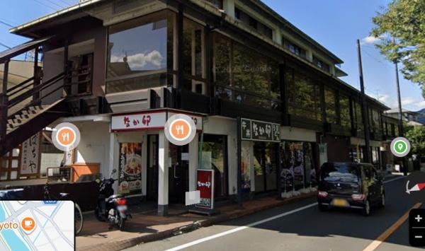 上賀茂朝露ヶ原町(なか卯)