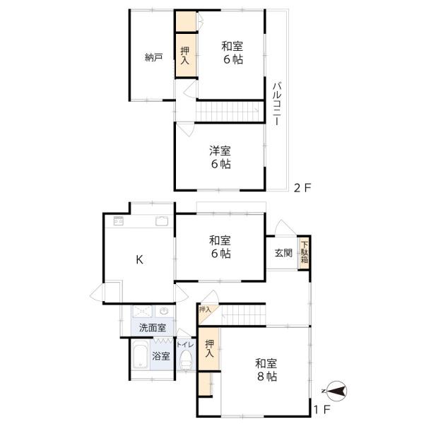 八王子市宇津木町の中古一戸建て