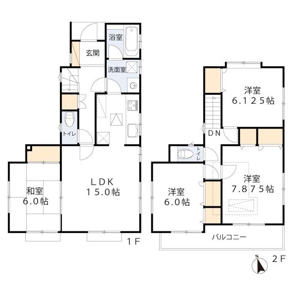 八王子市本町の中古一戸建