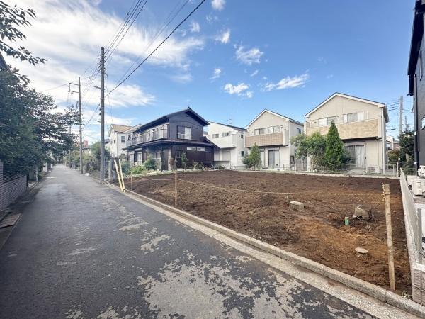 立川市栄町1丁目の土地(現地土地写真)