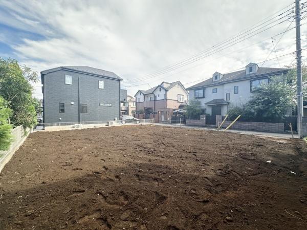 立川市栄町1丁目の土地(前面道路含む現地写真)