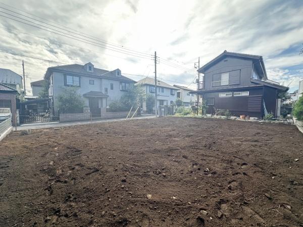 立川市栄町1丁目の土地(前面道路含む現地写真)