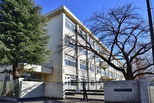 八王子市長沼町の土地(八王子市立打越中学校)