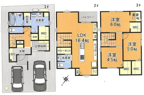 草津市上笠４丁目の新築一戸建