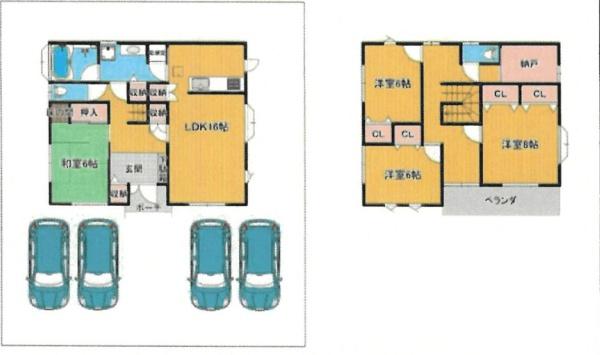 大津市松陽３丁目の中古一戸建て