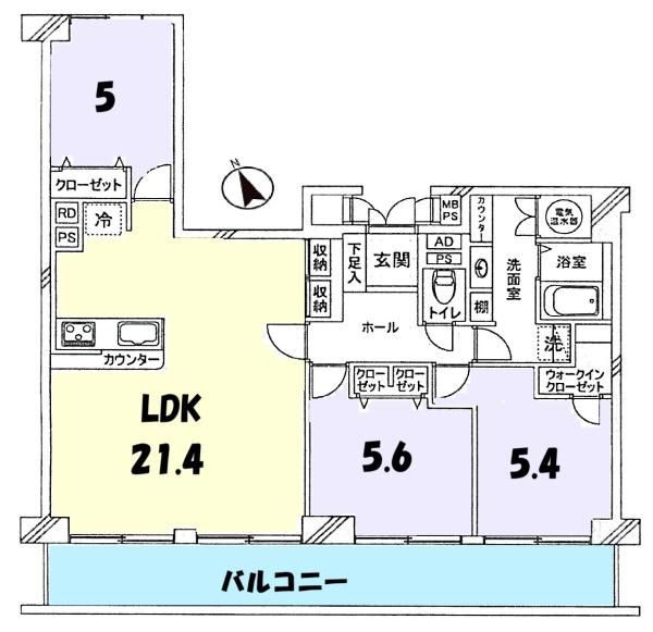 ルネ大津３号棟