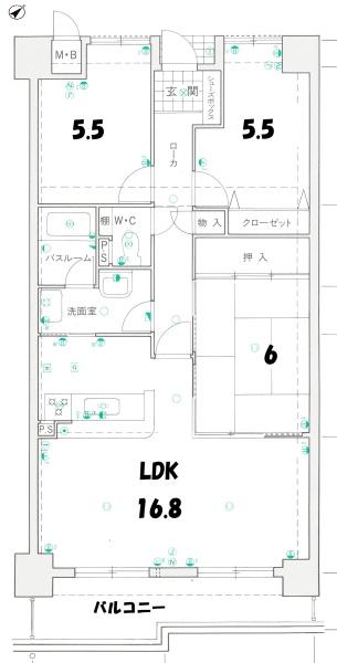 エメラルドマンション草津青地２棟