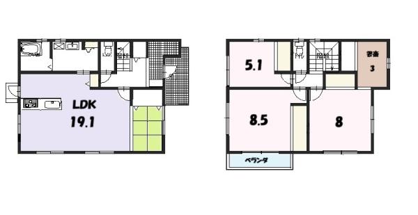 草津市東矢倉４丁目の中古一戸建