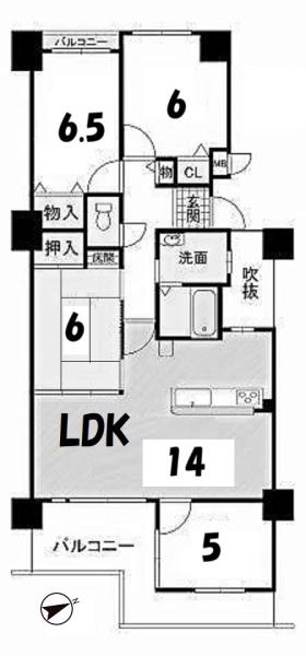 ラヴェスト大津３番館