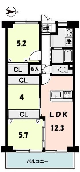 ルネ大津１号棟