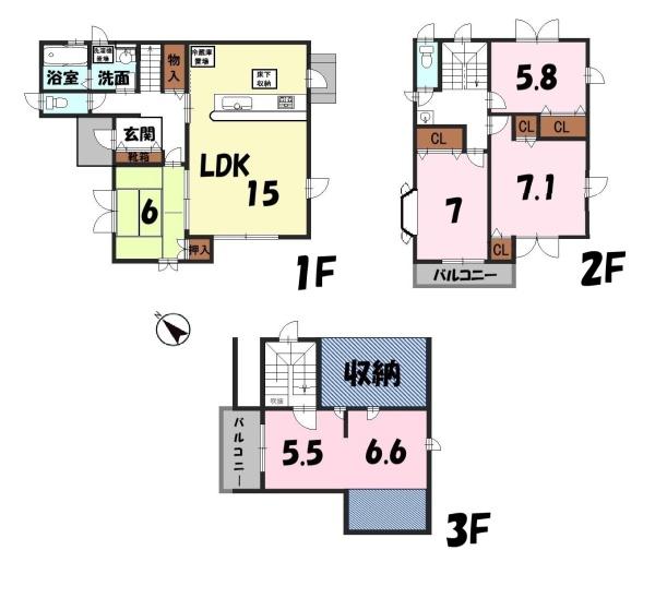 大津市野郷原１丁目　中古戸建