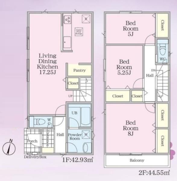 桜ケ丘１丁目・新築戸建　１号棟