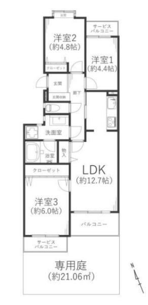 ライオンズマンション中山ガーデンＣ棟