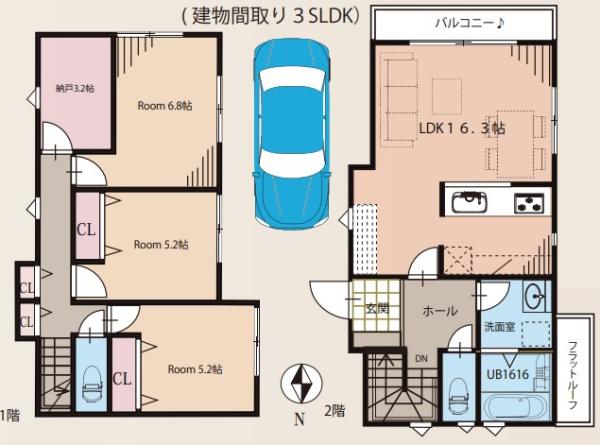 横浜市港北区下田町６丁目の中古一戸建