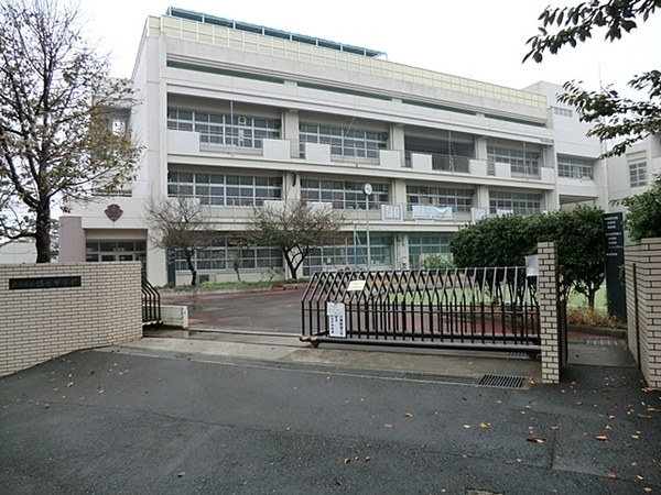 松見ヶ丘ハイツＡ棟(横浜市立錦台中学校)