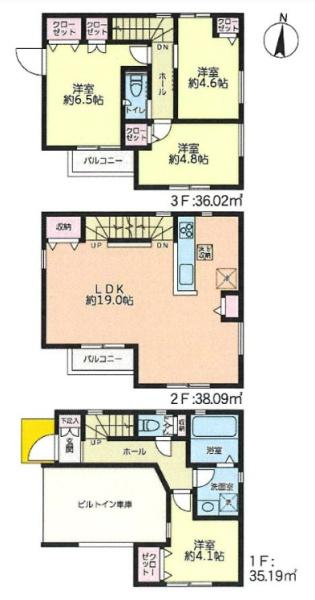 池辺町・新築戸建　B号棟