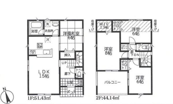 影取町・新築戸建　2号棟