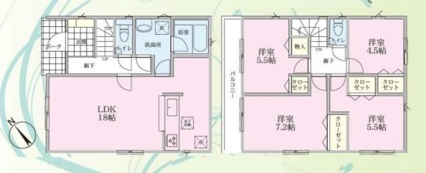 南希望が丘・新築戸建　2号棟