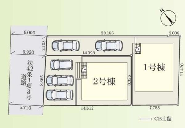 南希望が丘・新築戸建　1号棟