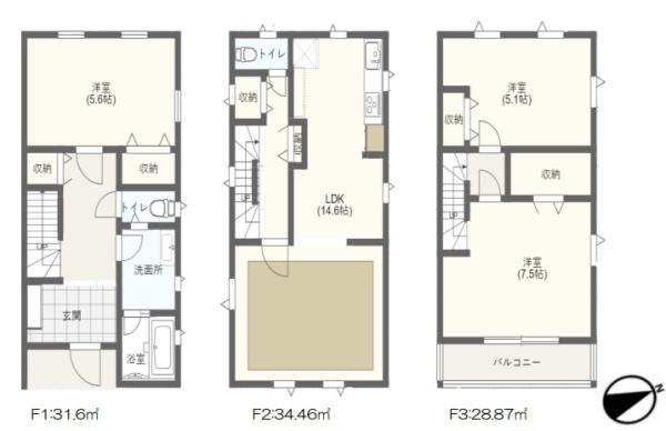 横浜市鶴見区岸谷３丁目の中古一戸建