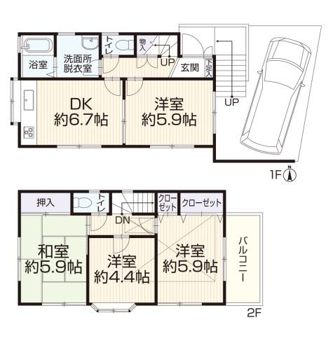 岡津町・中古戸建