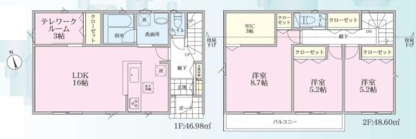 善部町・新築戸建2号棟　全2棟