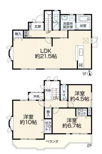 笹野台４丁目・中古建て